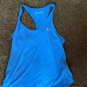Sky blue under amour tank top